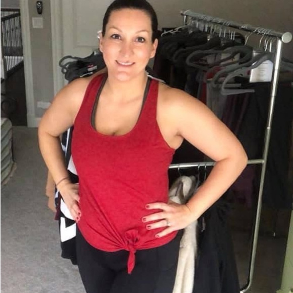 Knot just a cute tank by Zyia Active!